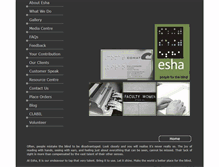 Tablet Screenshot of braillecards.org